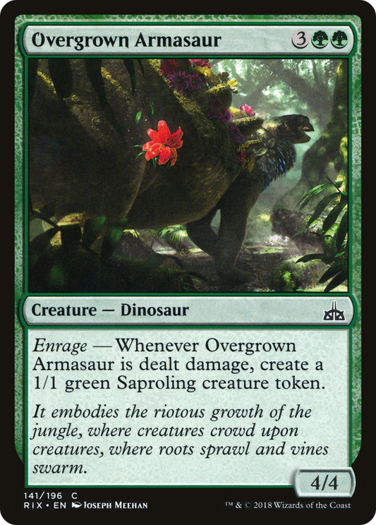Overgrown Armasaur - Foil