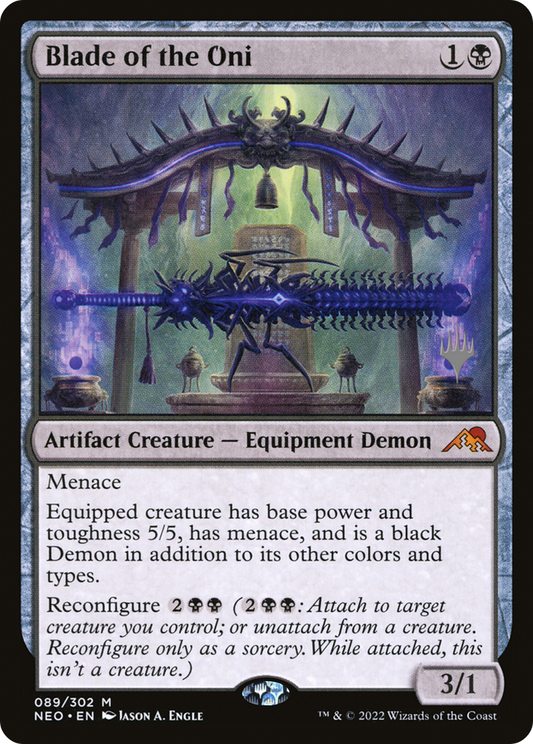 Blade of the Oni (089) (Promo Pack) - Foil