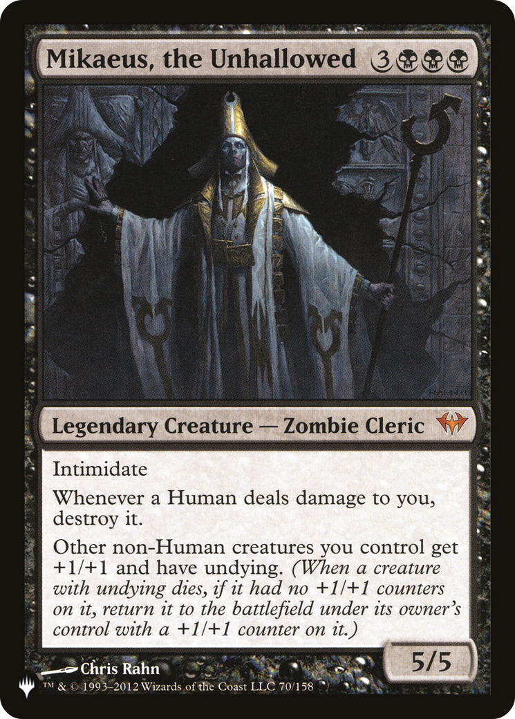 Mikaeus, the Unhallowed (DKA-70) (PLST)