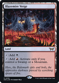 Blazemire Verge (0256) (Prerelease) - Foil