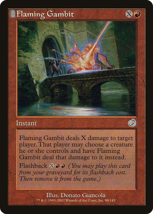 Flaming Gambit - Foil