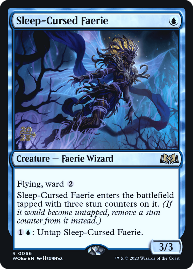 Sleep-Cursed Faerie (0066) (Prerelease) - Foil
