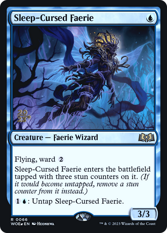 Sleep-Cursed Faerie (0066) (Prerelease) - Foil