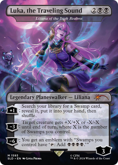 Luka, the Traveling Sound [Liliana of the Dark Realms] (1593) (Borderless)