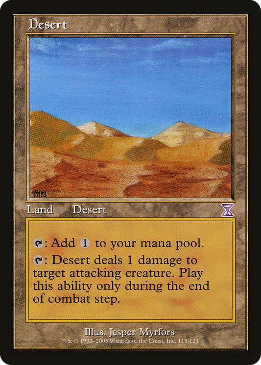 Desert - Foil
