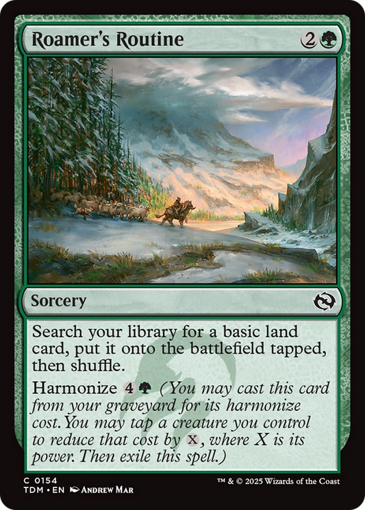 Roamer's Routine - Foil
