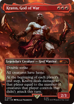 Kratos, God of War (2207) (Borderless) - Foil sld