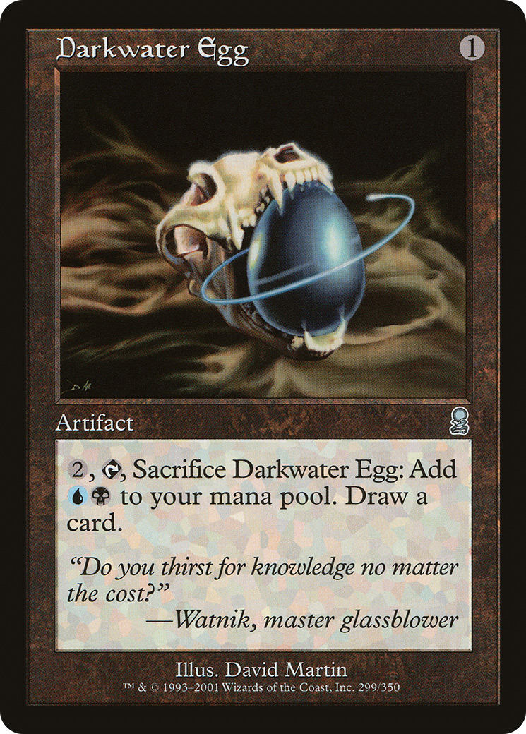 Darkwater Egg - Foil