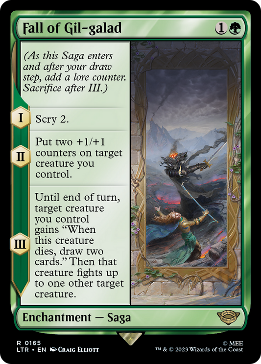 Fall of Gil-galad - Foil