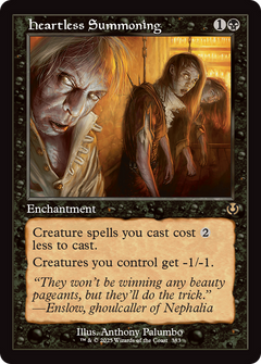Heartless Summoning (0383) (Retro Frame) - Foil