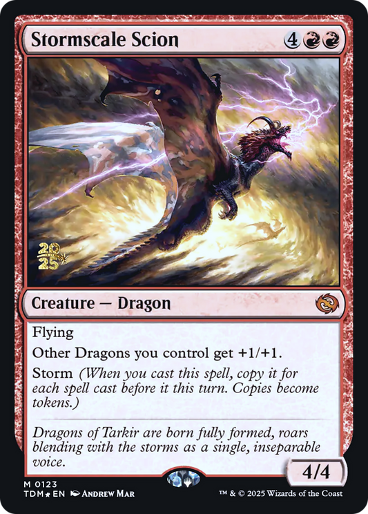 Stormscale Scion (0123) (Prerelease) (PTDM) - Foil