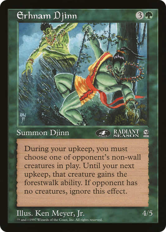Erhnam Djinn (4th Place) (Oversized) (Arena League Promo)