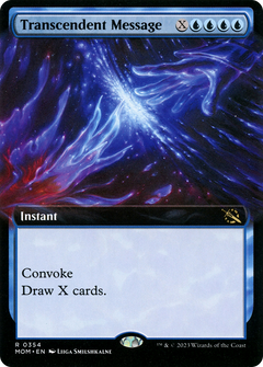 Transcendent Message (0354) (Extended Art) - Foil