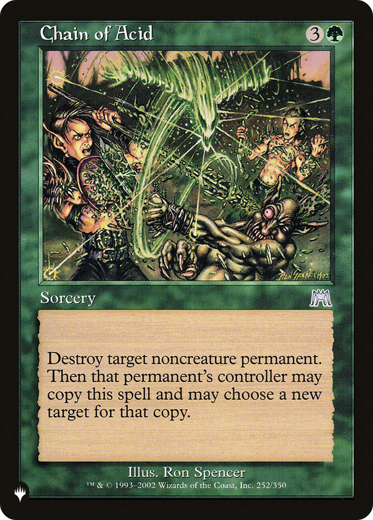 Chain of Acid (ONS-252) (Retro Frame) (PLST)