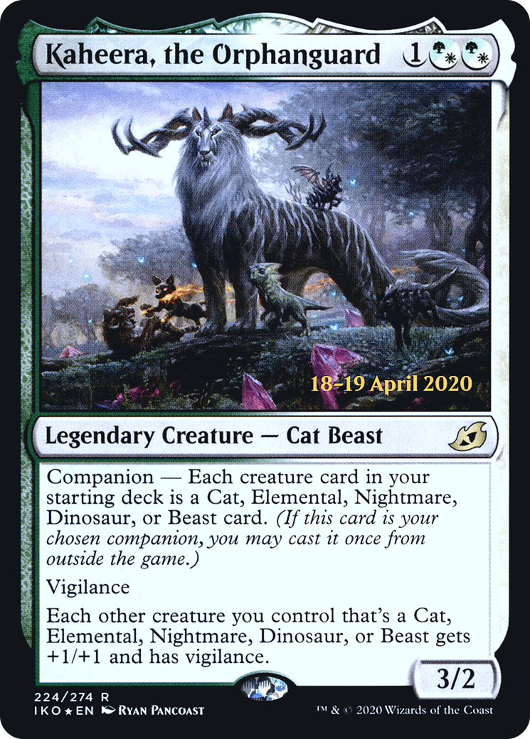 Kaheera, the Orphanguard (224) (Prerelease) - Foil