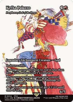 Kefka Palazzo [Purphoros, God of the Forge] (0014) (Showcase)