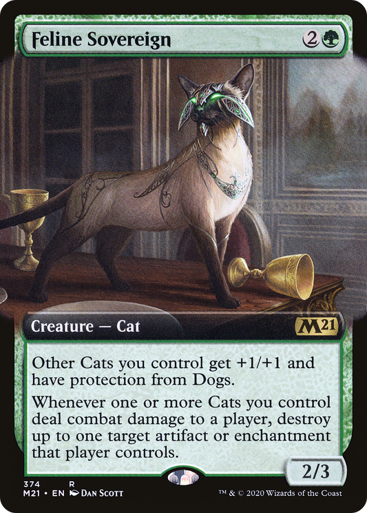 Feline Sovereign (374) (Extended Art)