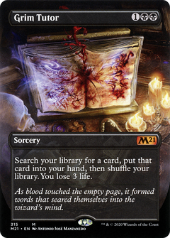 Grim Tutor (315) (Alternate Art) - Foil