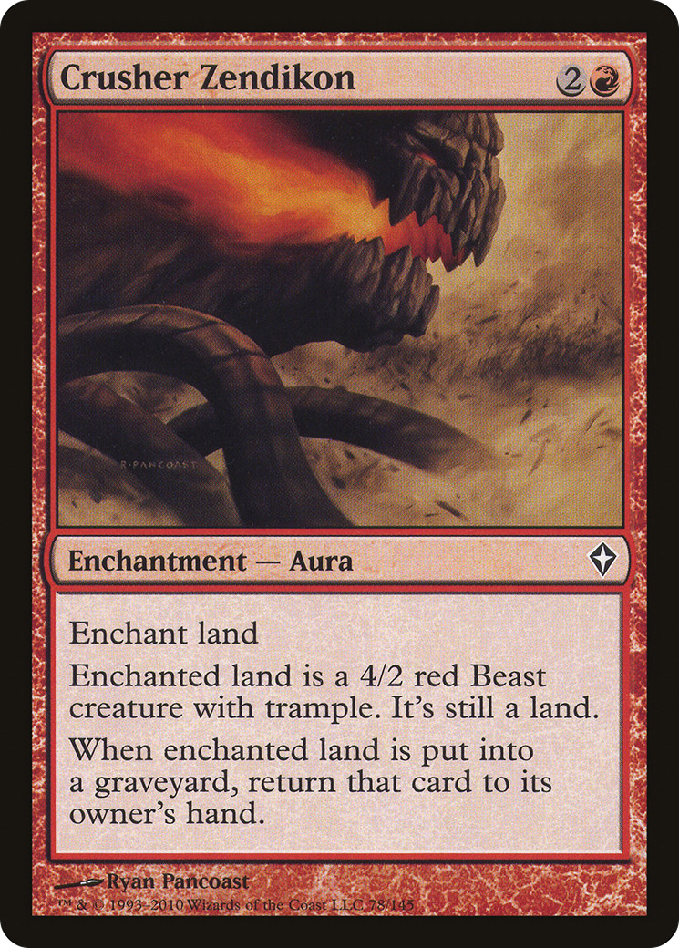 Crusher Zendikon - Foil