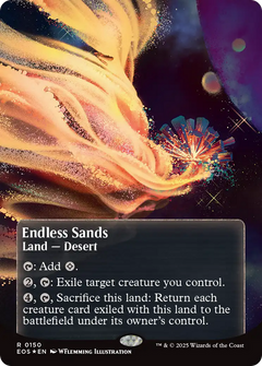 Endless Sands (0150) (Borderless) - Galaxy Foil