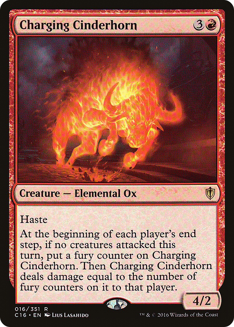 Charging Cinderhorn