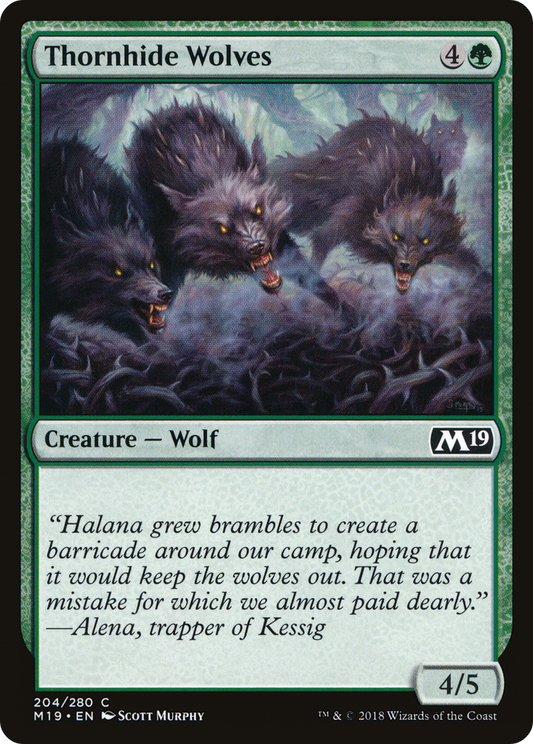 Thornhide Wolves - Foil