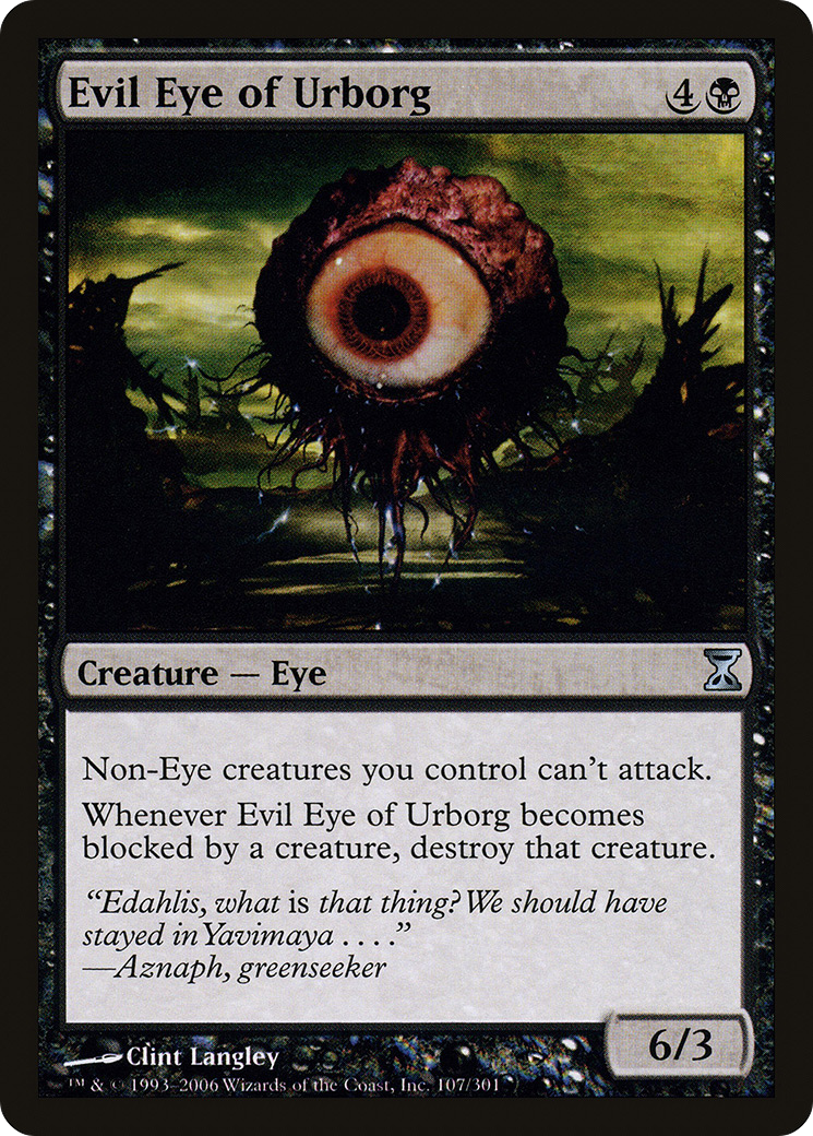 Evil Eye of Urborg - Foil
