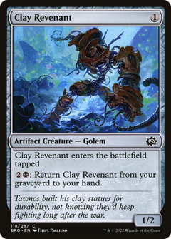 Clay Revenant - Foil
