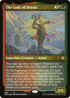 The Lady of Otaria (057) - Foil Etched