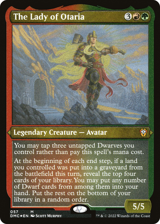 The Lady of Otaria (057) - Foil Etched
