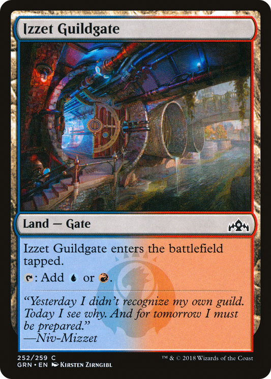 Izzet Guildgate (252) - Foil
