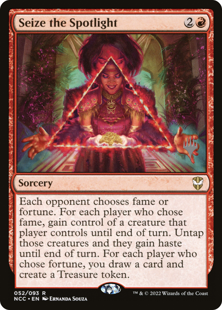 Seize the Spotlight (052) (Promo Pack) - Foil