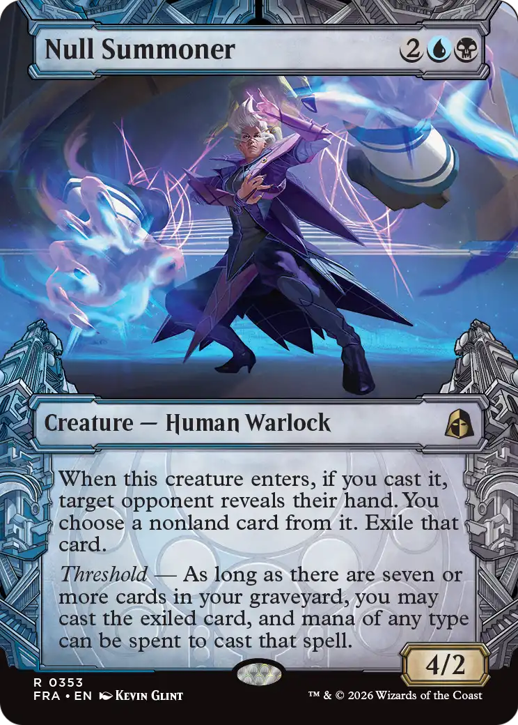 Null Summoner (0353) (Showcase) (FRA) - Foil