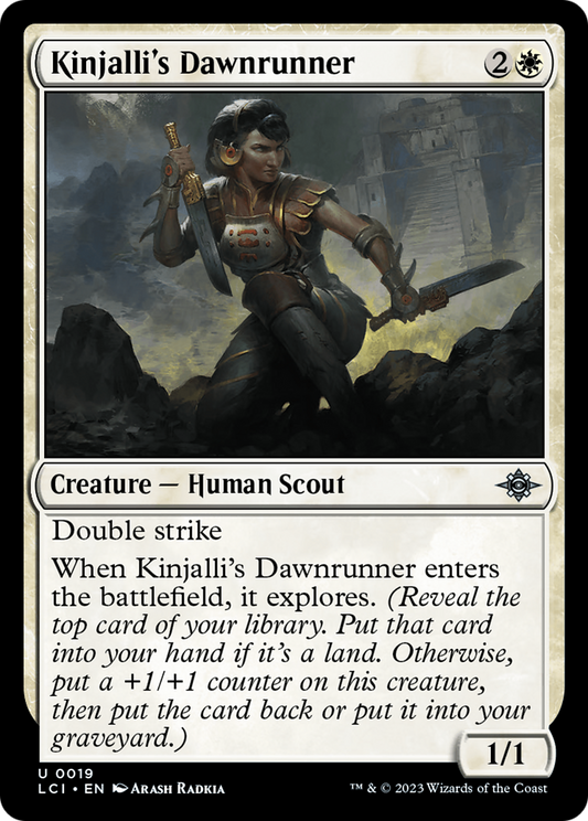 Kinjalli's Dawnrunner - Foil