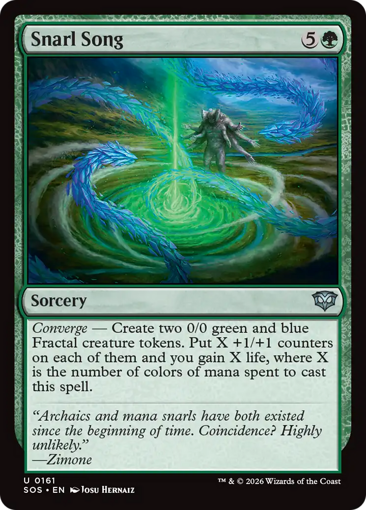Snarl Song (SOS) - Foil