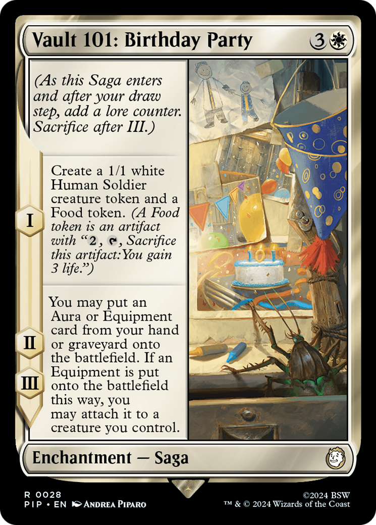 Vault 101: Birthday Party - Foil