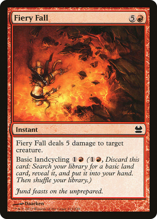 Fiery Fall - Foil