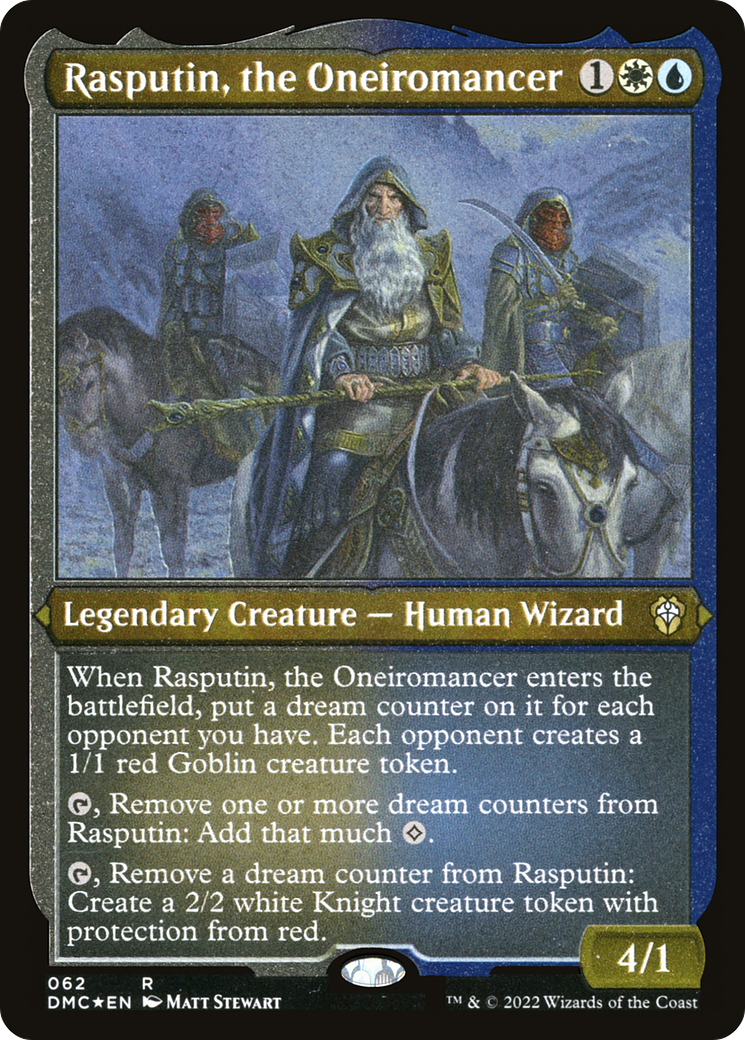 Rasputin, the Oneiromancer (062) - Foil Etched