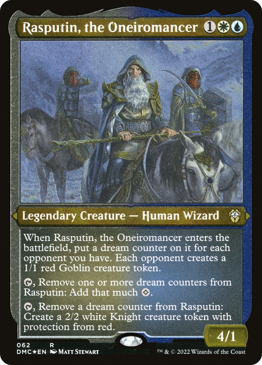 Rasputin, the Oneiromancer (062) - Foil Etched