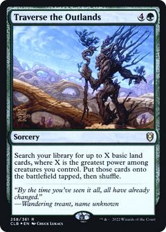 Traverse the Outlands (258) (Prerelease) - Foil