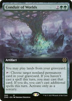 Conduit of Worlds (390) (Extended Art) - Foil