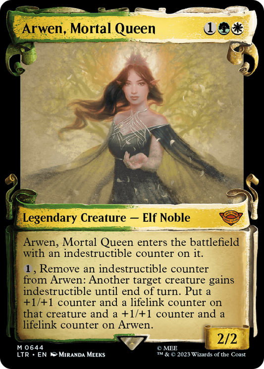 Arwen, Mortal Queen (0644) (Showcase) - Silver Foil
