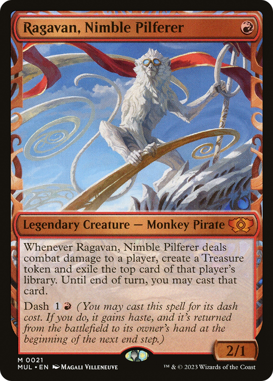 Ragavan, Nimble Pilferer (0021) (Showcase)