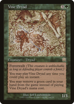 Vine Dryad - Foil