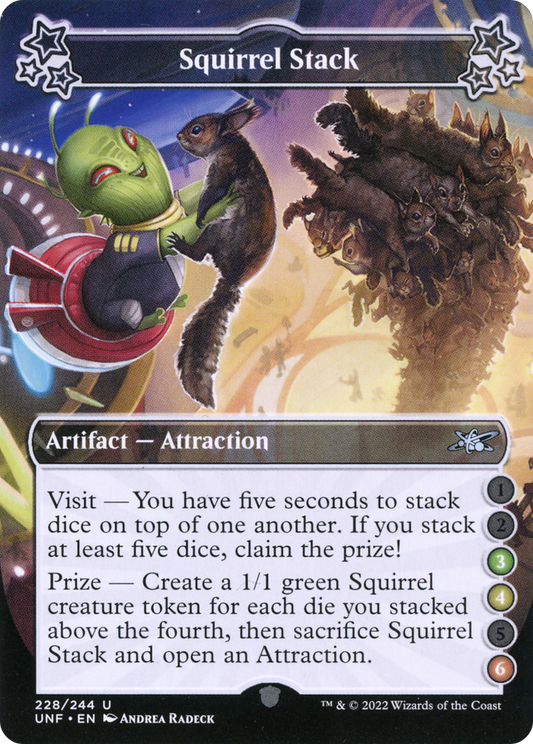 Squirrel Stack (3-4-6) - Foil