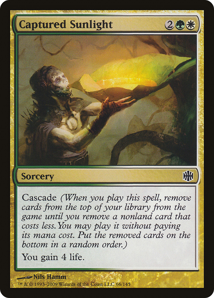 Captured Sunlight - Foil