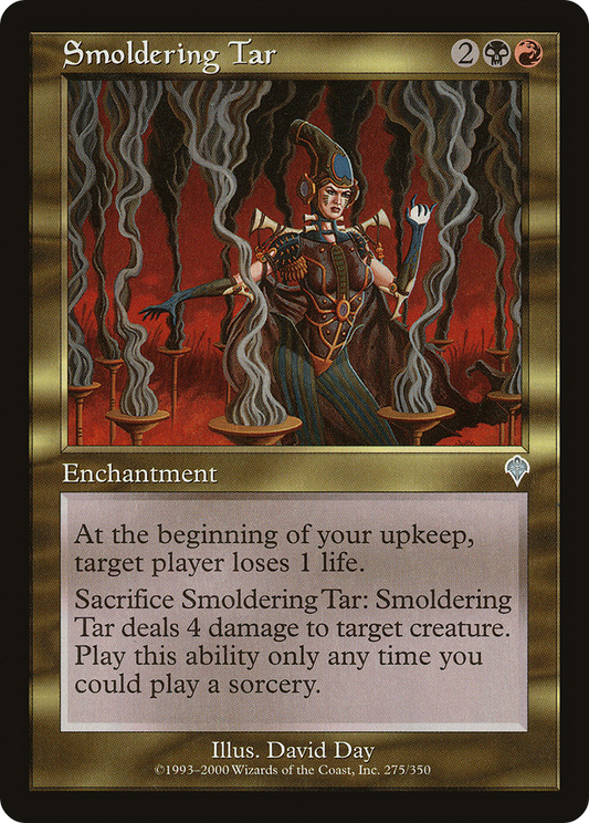 Smoldering Tar - Foil