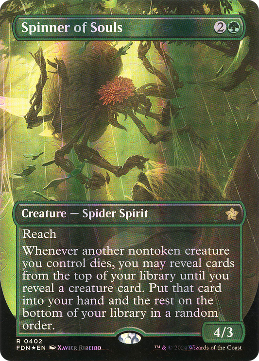 Spinner of Souls (0402) (Borderless) - Mana Foil