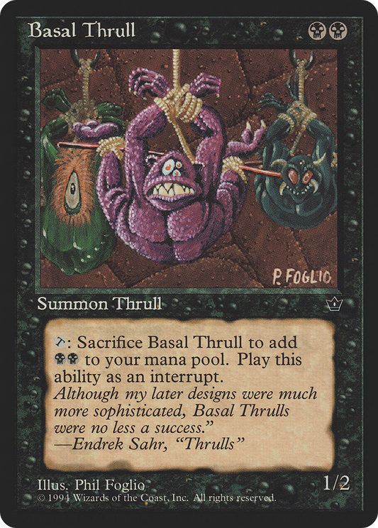 Basal Thrull (Illus. Phil Foglio)