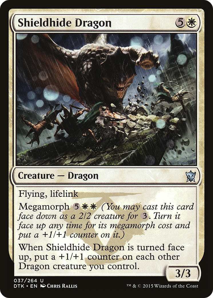 Shieldhide Dragon - Foil